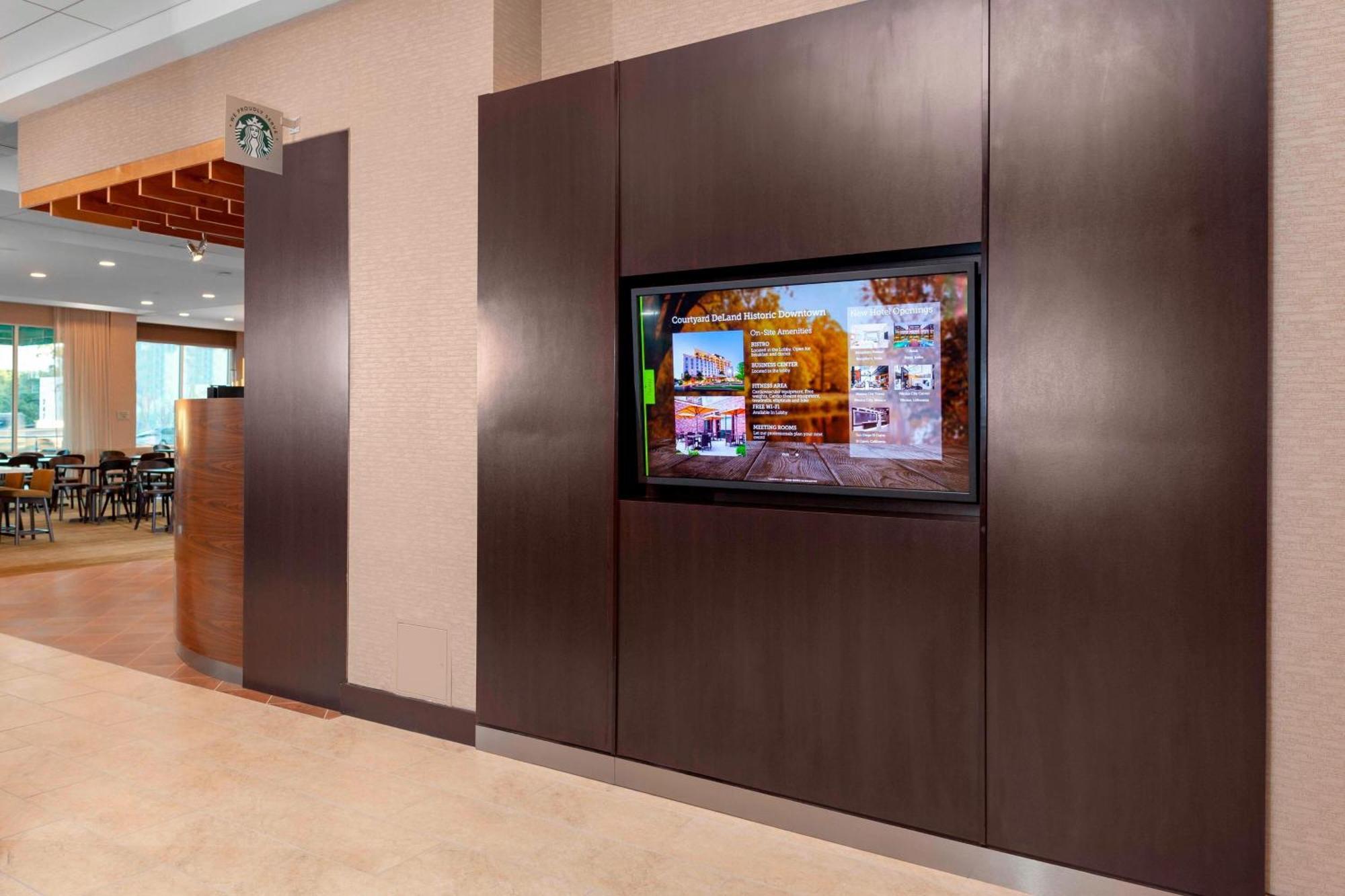 Hotel Courtyard By Marriott Deland Historic Downtown Exterior foto
